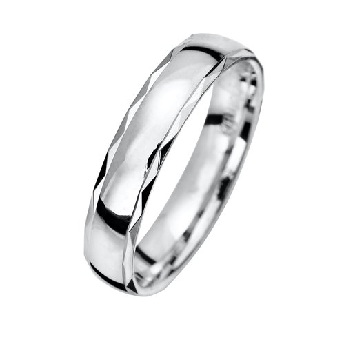 Förlovningsring i äkta silver 4mm, 74