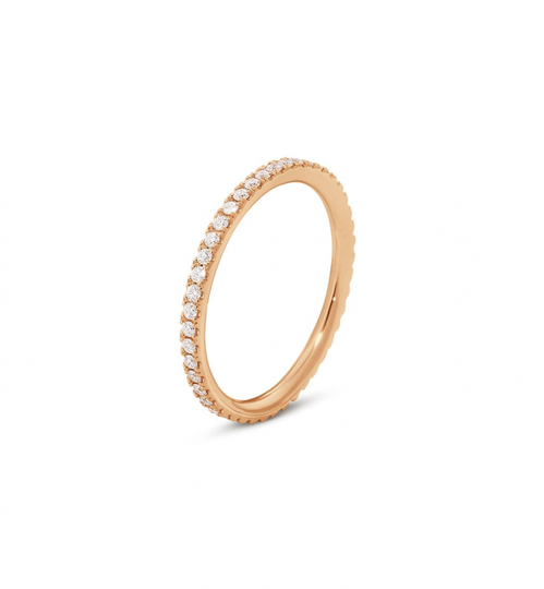 AURORA Ring Diamant 0.22 ct Roséguld