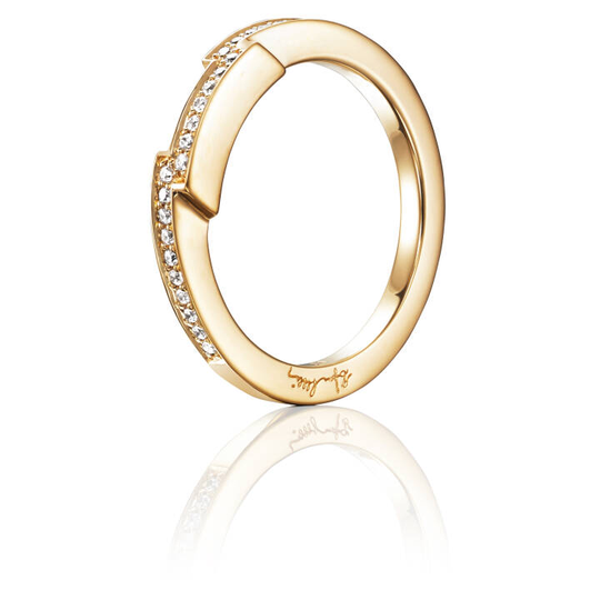 Deco Thin 1500 mm Ring Guld