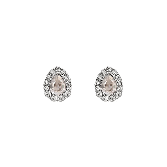 Amelie örhänge - Crystal (silver)