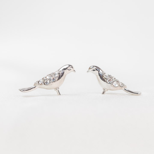 Eden örhänge - Crystal (Silver)