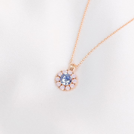 Sofia halsband - Pink sapphire