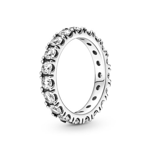 Ring i äkta silver, 18.5