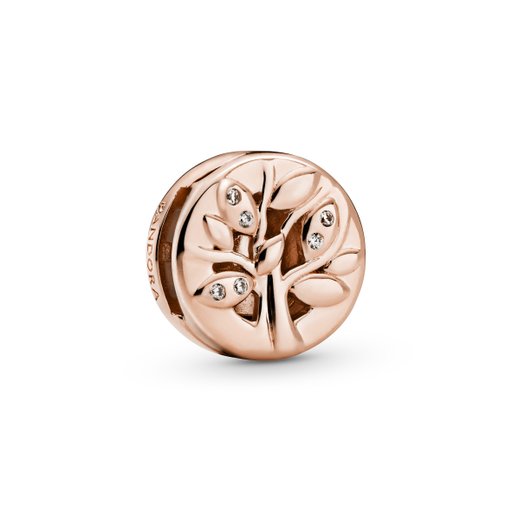 Berlock i äkta silver rose