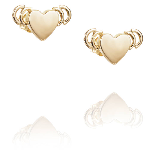 With Love Örhänge Guld