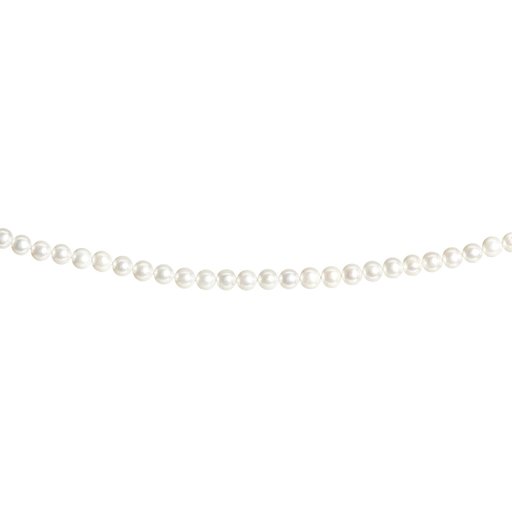 Pärlhalsband i 18K guld 43 cm