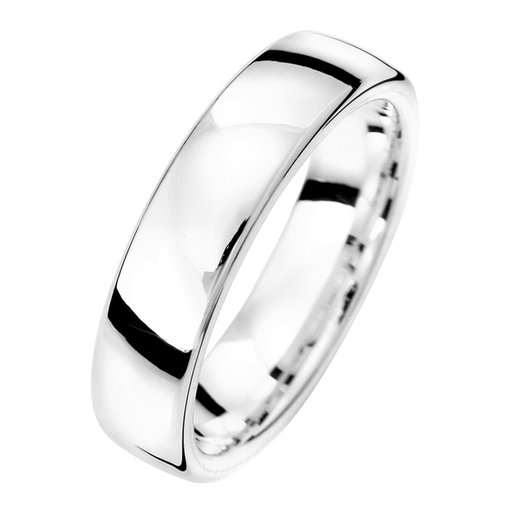 Förlovningsring i äkta silver 5mm, 68