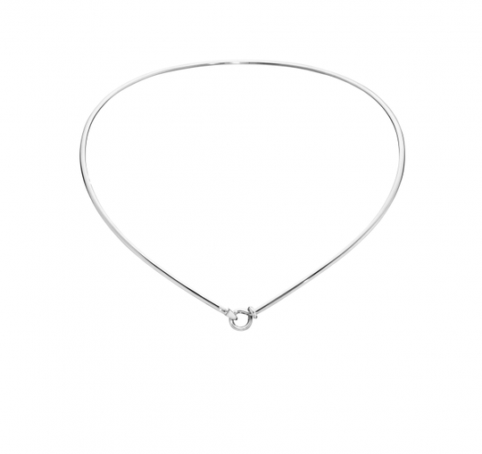VIVIANNA DEW DROP NECKRING Silver