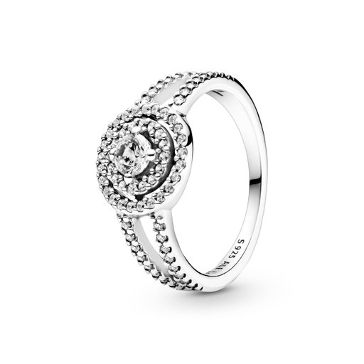 Ring i äkta silver, 18.0