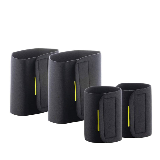 4x Bastubälte för Arm och Lår