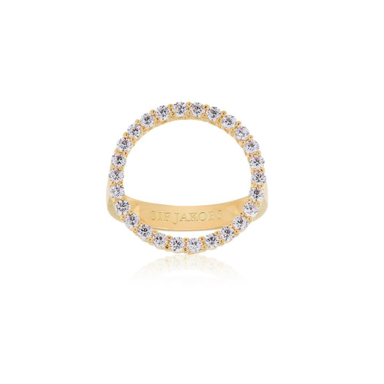 BIELLA GRANDE ring vita Zirkoner (guld)
