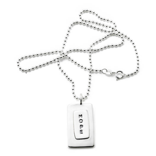 Hope Hängsmycke Silver 40 cm