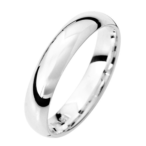 Förlovningsring i äkta silver 4mm, 52