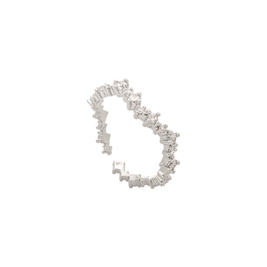 Petite Capella ring - Crystal (silver)