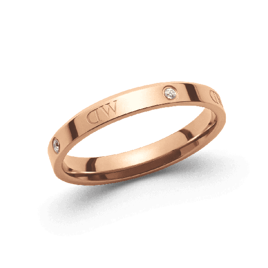 Daniel Wellington DW Classic Lumine Ring 16.5MM Roséguld