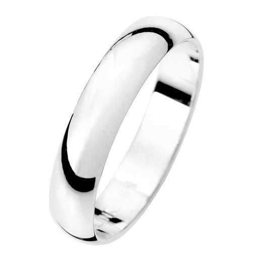 Förlovningsring i äkta silver 4mm, 64