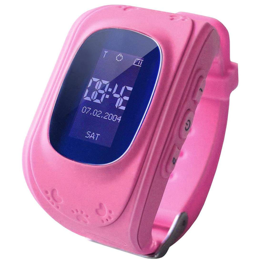 Smartklocka för Barn med GPS - Rosa