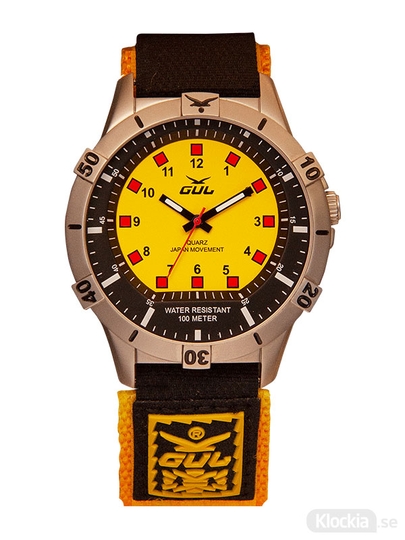 GUL No. One Yellow Velcro
