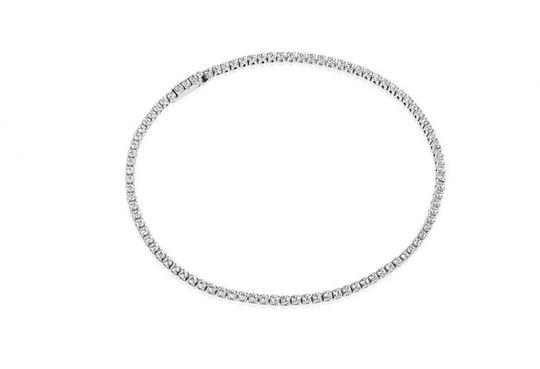 ELLERA armband vita Zirkoner (silver)