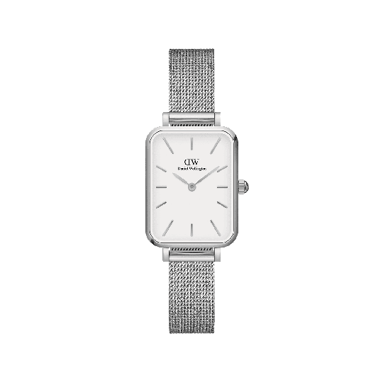 Daniel Wellington DW Klocka Quadro Pressed Sterling 20x26mm Silver