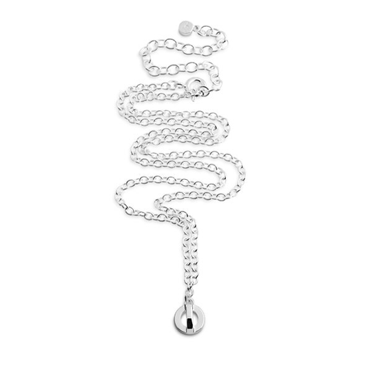 Orbit Short Halsband silver 37-45 cm