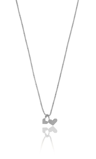 Love pendant halsband Silver 42-47 cm