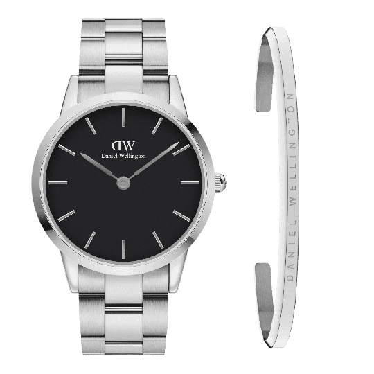 Daniel Wellington DW Iconic Link + Classic Bracelet 40mm Silver