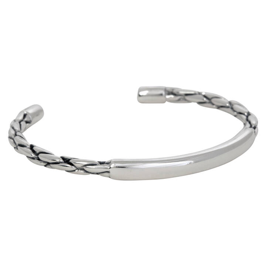 Silverarmband stelt justerbar. Onesize