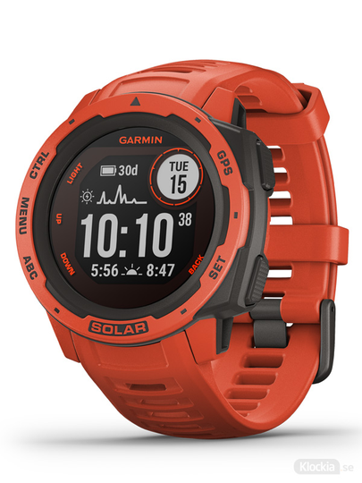 GARMIN Instinct Solar, Röd
