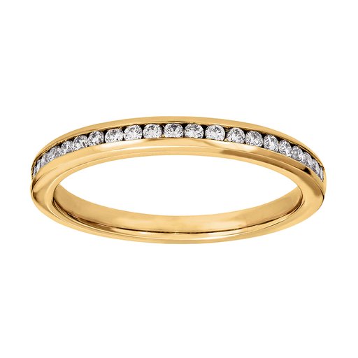 Diamantring 18K guld, 18.5