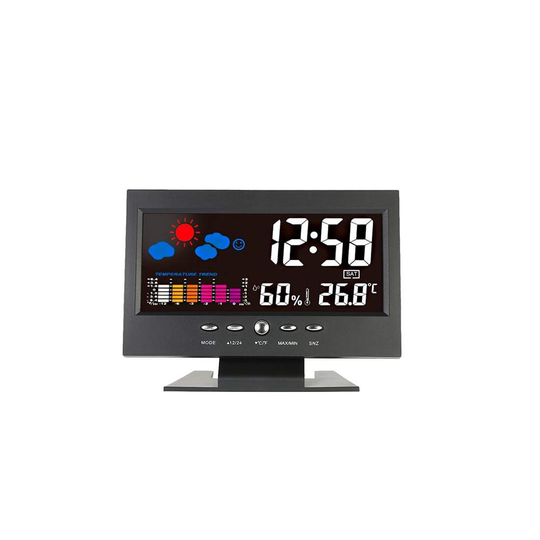Digital LED Klocka, Alarm, Temp och Datum