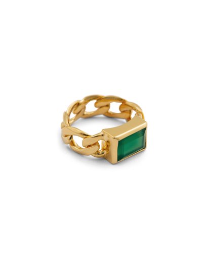 Ring i äkta silver, 19.0