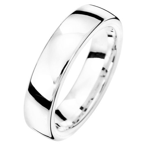 Förlovningsring i äkta silver 5mm, 46