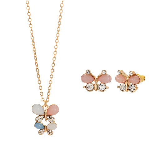 Set- Örhängen och halsband.