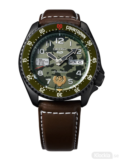 SEIKO 5 Sports 42.5mm Automatic Street Fighter V - GUILE