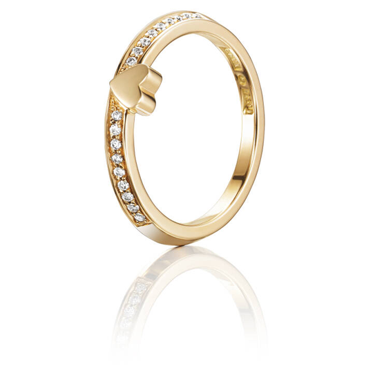 Paramour Love Thin Ring Guld