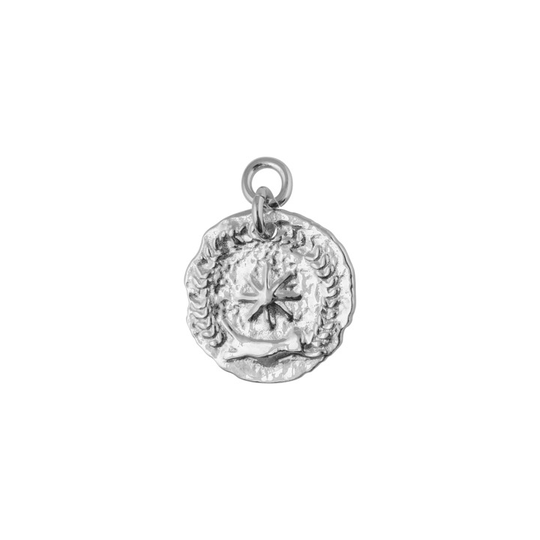 Victory coin pendant Silver