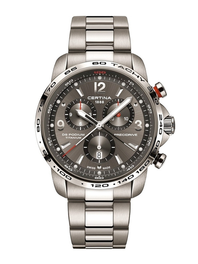 CERTINA DS Podium Big Size Chrono Titanium