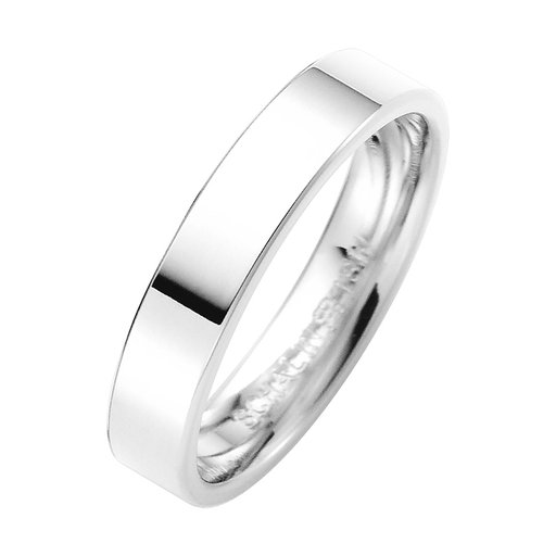 Förlovningsring i äkta silver 4mm, 56