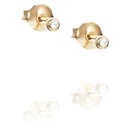 My First Diamond Studs Örhänge Guld