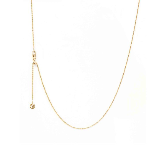 Anchor Chain halsband (guld) 38-45 cm