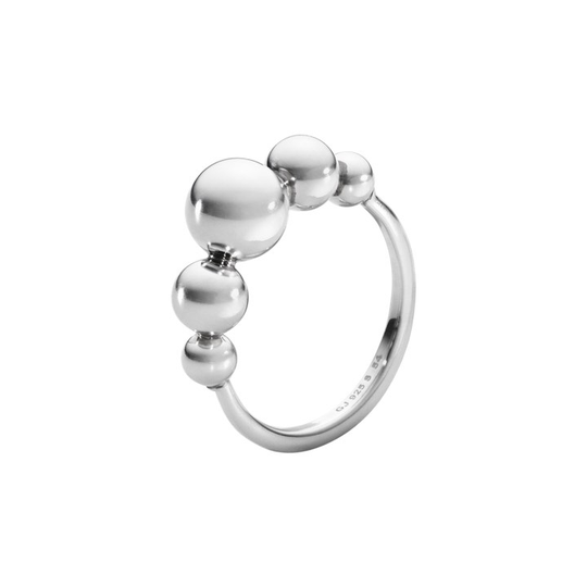 MOONLIGHT GRAPES SLIM Ring Silver