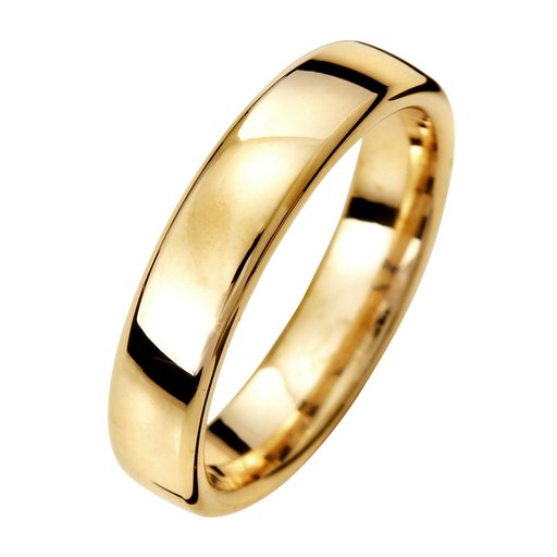 Förlovningsring i 18K guld 4,5mm, 44