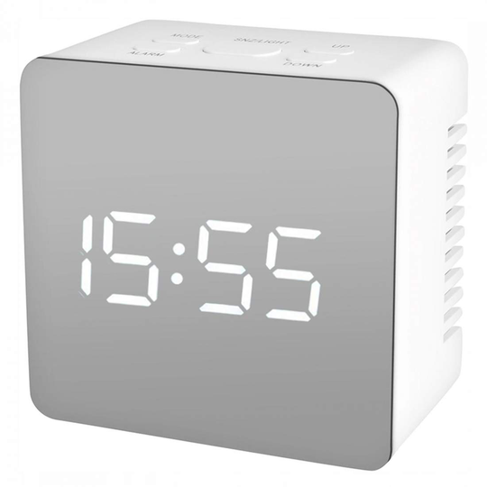 Digital Väckarklocka med Spegelfront