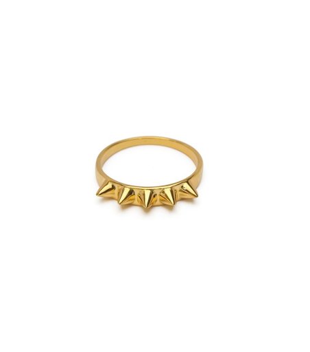 Ring i äkta silver, 17.5