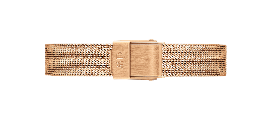 Daniel Wellington DW Band Quadro / Petite Pressed Melrose 10mm Roséguld