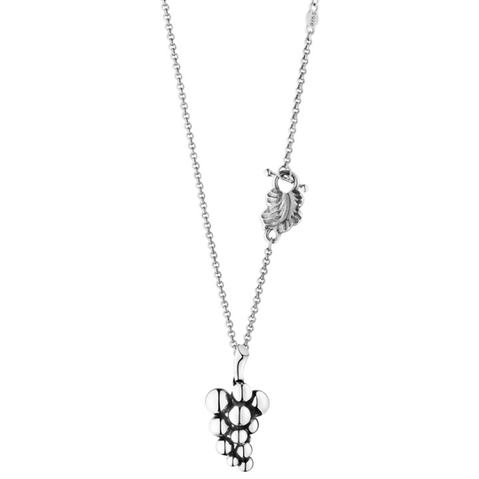 MOONLIGHT GRAPES Hängsmycke Silver, OXIDISED