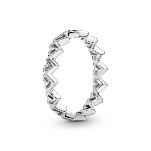 Ring i äkta silver, 17.0