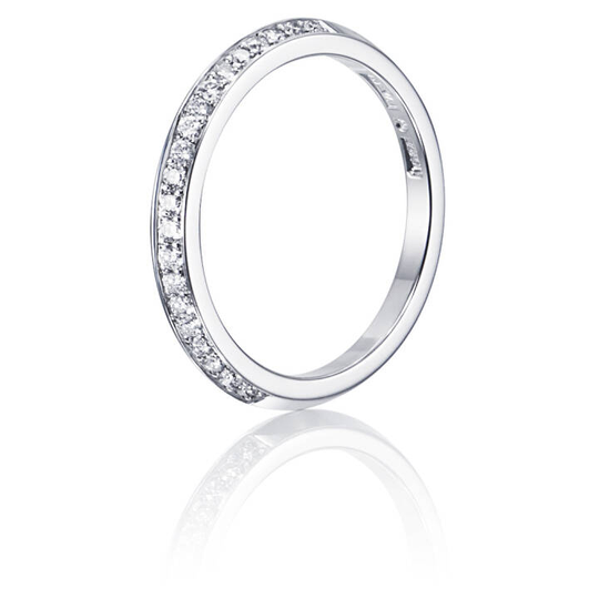 Paramour & Stars Thin Ring Vitguld