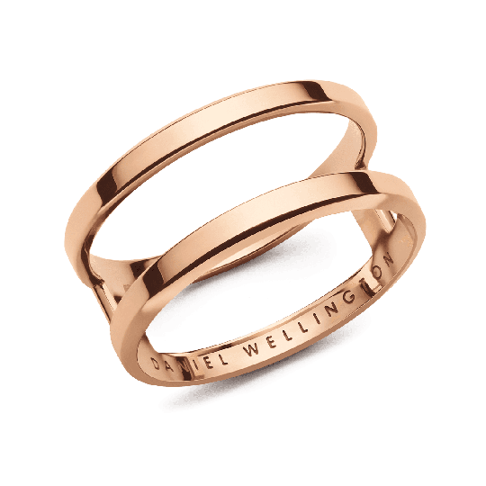 Daniel Wellington DW Elan Dual Ring 15MM Roséguld